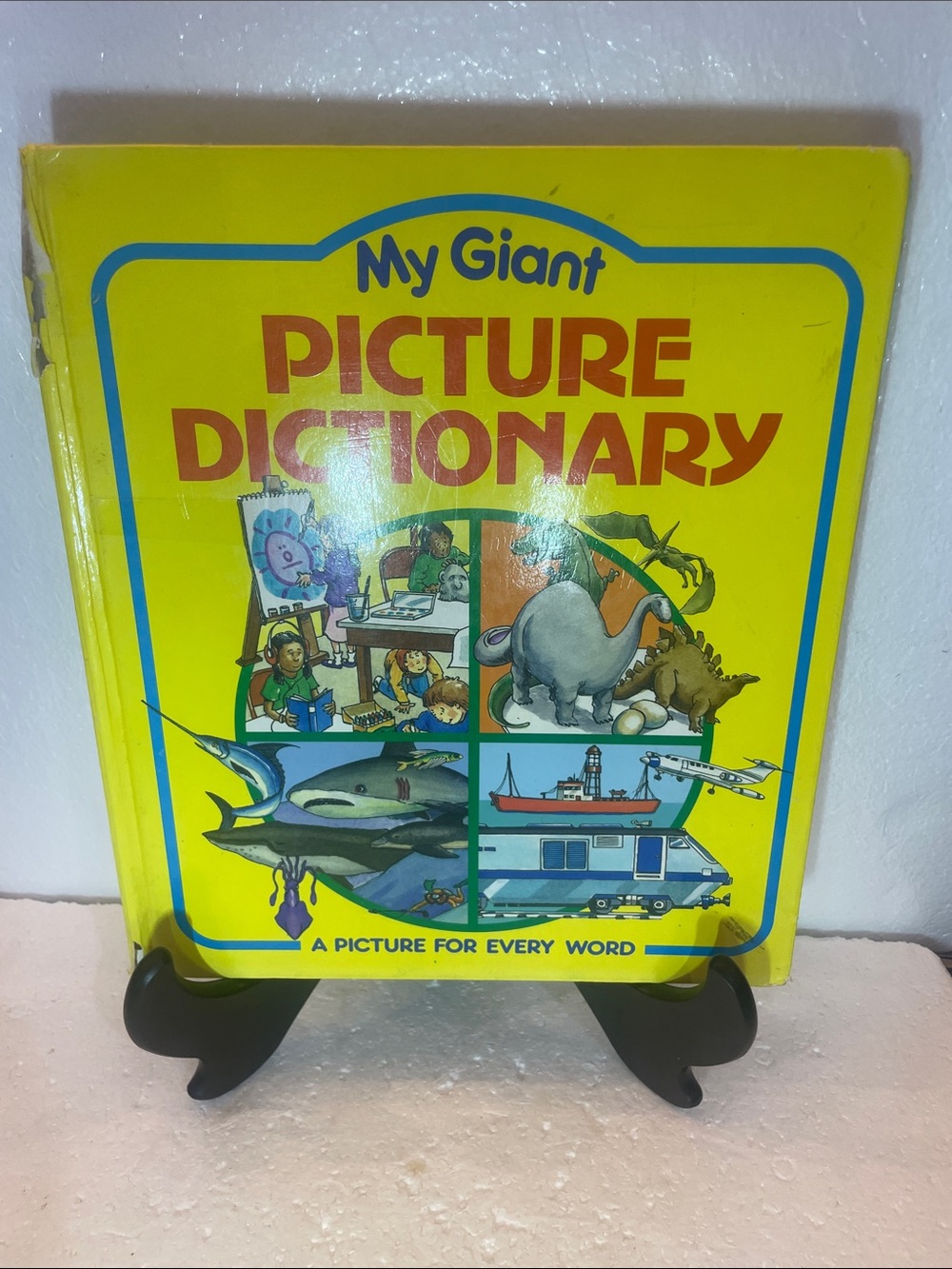 My Giant Picture Dictionary 1st Ed Hardcover Picture Book picture for every word